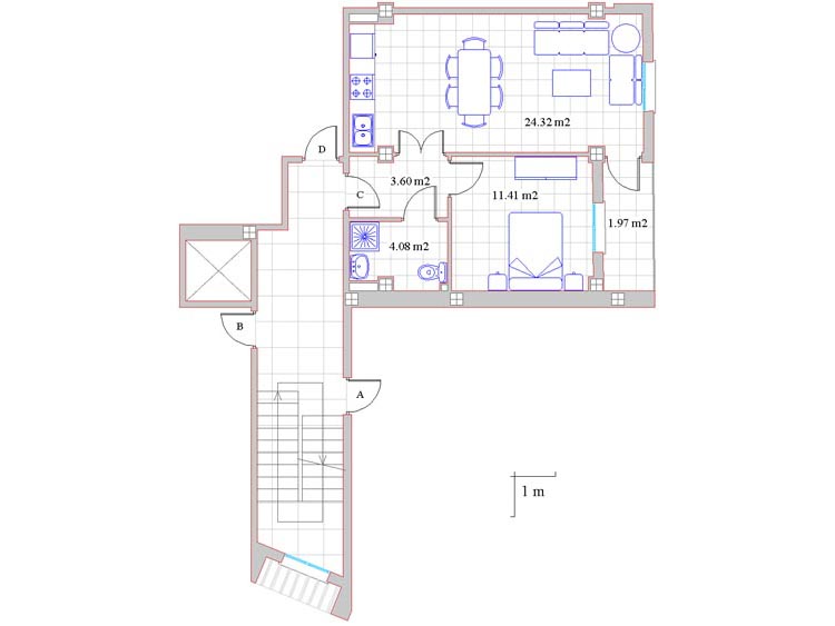 Plano del apartamento - PROHERGON