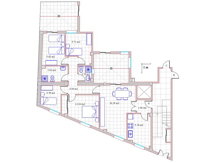 Plano del piso - PROHERGON