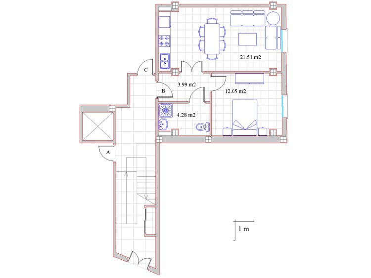 Plano del Apartamento - PROHERGON